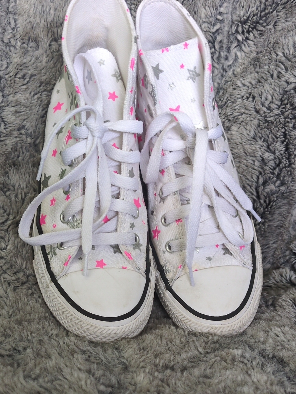 Converse Chuck Taylor All Star Sparkle High Top Shoe Big Kids 4 - Picture 2 of 8